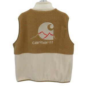 NEW Carhartt Men Large LG WIP Pinnacle Vest Wax Dusty Hamilton Brown A212051